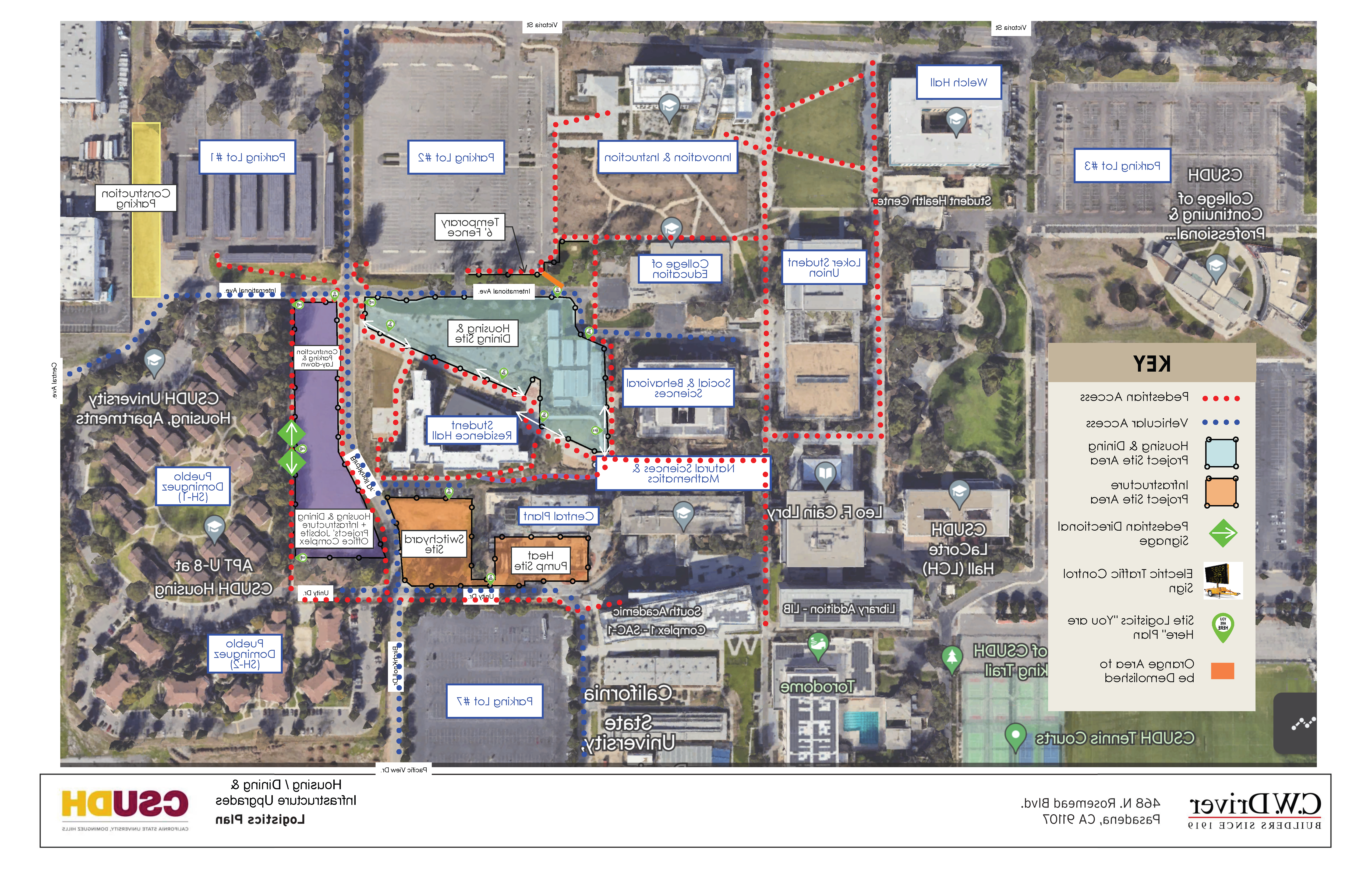 Site Logistics Plan: Campus